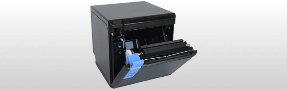 TP808 Drucker schwarz (USB + LAN + ser.)