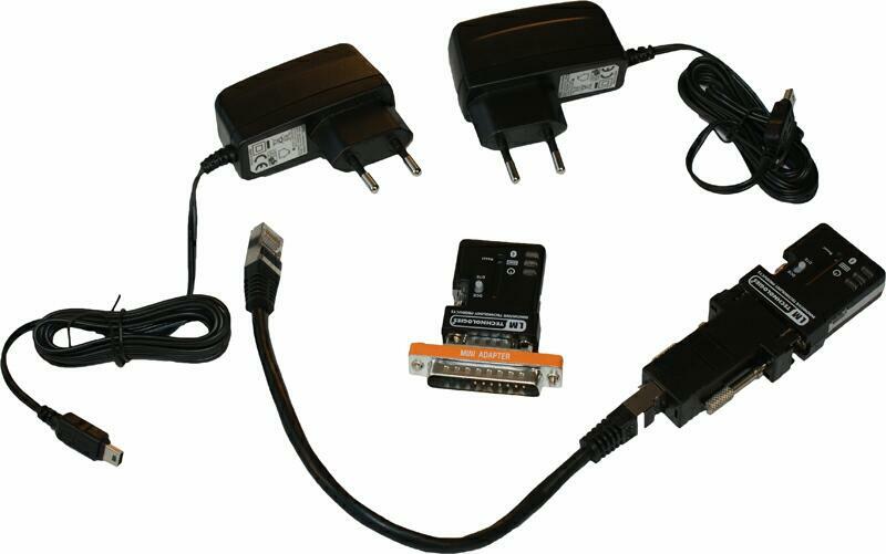 BT048 Set + RJ45 Kassen- Adapter